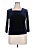 AGB Blue 3/4 Sleeve Top Size XL (estimated) - photo 1