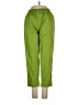 Assorted Brands Solid Green Casual Pants Size XS - photo 1