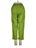Assorted Brands Solid Green Casual Pants Size XS - photo 2