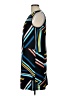 Nine West 100% Polyester Graphic Black Cocktail Dress Size 10 - photo 5