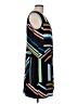 Nine West 100% Polyester Graphic Black Cocktail Dress Size 10 - photo 4
