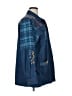Johnny Was 100% Cotton Blue Jacket Size XL - photo 4