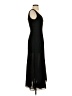 Ann Taylor 100% Polyester Solid Black Casual Dress Size 2 - photo 4