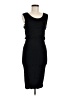 Leith Solid Black Cocktail Dress Size M - photo 1