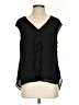 CeCe 100% Polyester Black Sleeveless Blouse Size S - photo 1