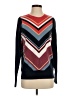 Abercrombie & Fitch 100% Cotton Chevron-herringbone Black Pullover Sweater Size S - photo 1
