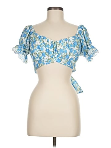 Luxxel Short Sleeve Blouse (view 1)