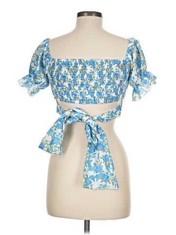 Luxxel Short Sleeve Blouse (view 2)