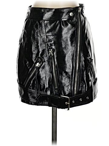 NONchalant Leather Skirt (view 1)