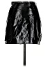NONchalant 100% Leather Black Leather Skirt Size XS - photo 2