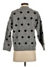 Chelsea & Theodore Polka Dots Gray Pullover Sweater Size XS - photo 2
