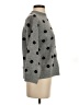 Chelsea & Theodore Polka Dots Gray Pullover Sweater Size XS - photo 4