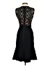 BCBGMAXAZRIA 100% Polyester Argyle Black Cocktail Dress Size 2 - photo 2