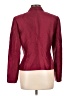 Ann Taylor 100% Silk Solid Burgundy Jacket Size 10 - photo 2