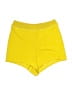 Zara Solid Yellow Shorts Size M - photo 1