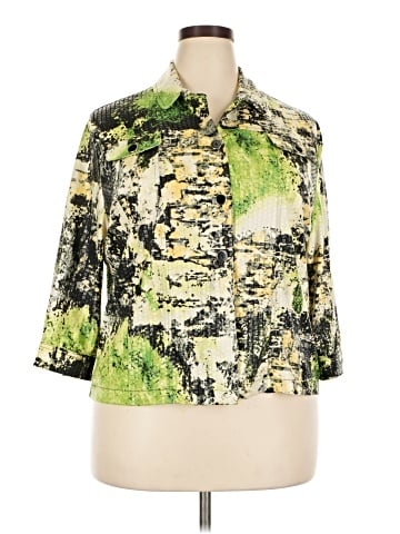 Southern Lady 3/4 Sleeve Button-Down Shirt (view 1)
