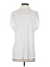 Trouve Ivory Short Sleeve Blouse Size S - photo 2