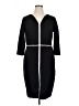Talbots Black Casual Dress Size 16 - photo 1