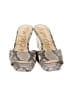 Sam Edelman 100% Leather Animal Print Ivory Wedges Size 6 1/2 - photo 2