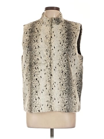 Josephine Chaus Faux Fur Vest (view 1)