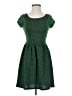 Cooperative Polka Dots Green Casual Dress Size S - photo 1