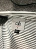 CAbi Stripes Silver Long Sleeve Blouse Size L - photo 7