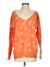 AndTheWhy 100% Polyester Orange Pullover Sweater Size S - photo 1