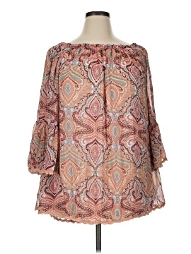 Paisley Vine 3/4 Sleeve Blouse