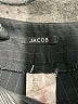 Jacob Chevron-herringbone Black Dress Pants Size M (estimated) - photo 7