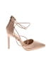 Public Desire Tan Heels Size 5 - photo 1