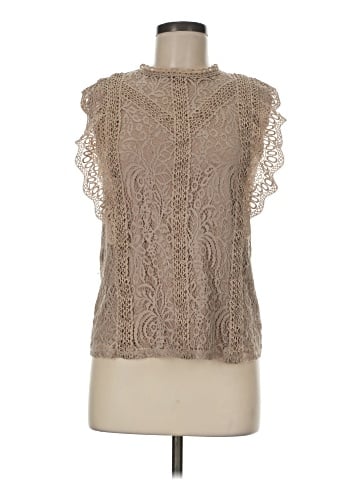 Cable & Gauge Sleeveless Blouse (view 1)