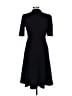 Donna Morgan Solid Black Casual Dress Size 8 - photo 2