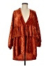 Topshop Orange Long Sleeve Blouse Size 6 - photo 1