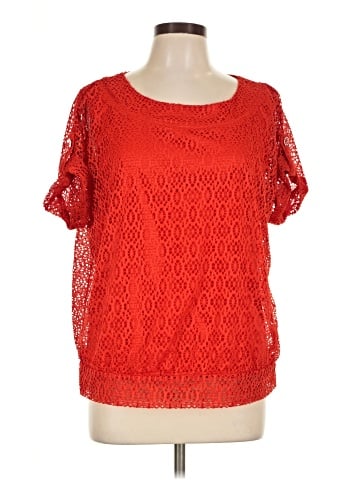 Sag Harbor Short Sleeve Blouse (view 1)