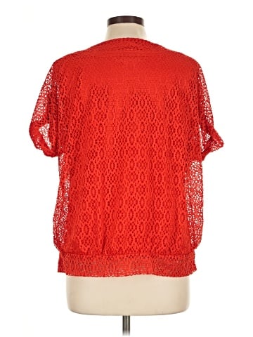 Sag Harbor Short Sleeve Blouse (view 2)