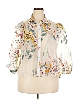 River Island 3/4 Sleeve Blouse