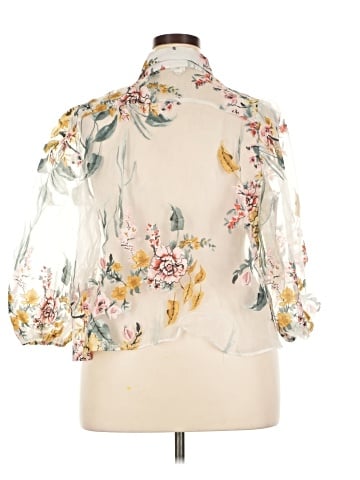 River Island 3/4 Sleeve Blouse (view 2)