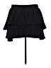 Go Couture Solid Black Casual Skirt Size XL - photo 2