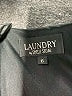 Laundry by Shelli Segal 100% Polyester Black Cocktail Dress Size 6 - photo 7