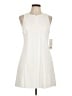 Athleta Solid White Casual Dress Size L - photo 1