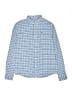 Vineyard Vines Checkered-gingham Blue Long Sleeve Button-Down Shirt Size 16 - photo 1