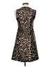 J.Crew Animal Print Brown Cocktail Dress Size 00 - photo 2