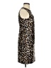 J.Crew Animal Print Brown Cocktail Dress Size 00 - photo 4