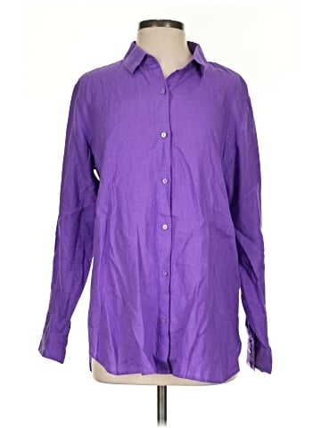 Eileen Fisher Long Sleeve Button-Down Shirt (view 1)