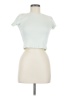 TNA 100% Cotton Ivory Short Sleeve Turtleneck Size M - photo 1