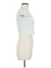 TNA 100% Cotton Ivory Short Sleeve Turtleneck Size M - photo 4