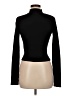 Bar III Black Long Sleeve Top Size M - photo 2
