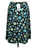 Cleo 100% Polyester Paisley Teal Casual Skirt Size 12 - photo 2