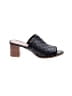 Jack Rogers 100% Leather Black Sandals Size 10 - photo 1