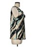 DressBarn 100% Polyester Teal Sleeveless Blouse Size L - photo 4